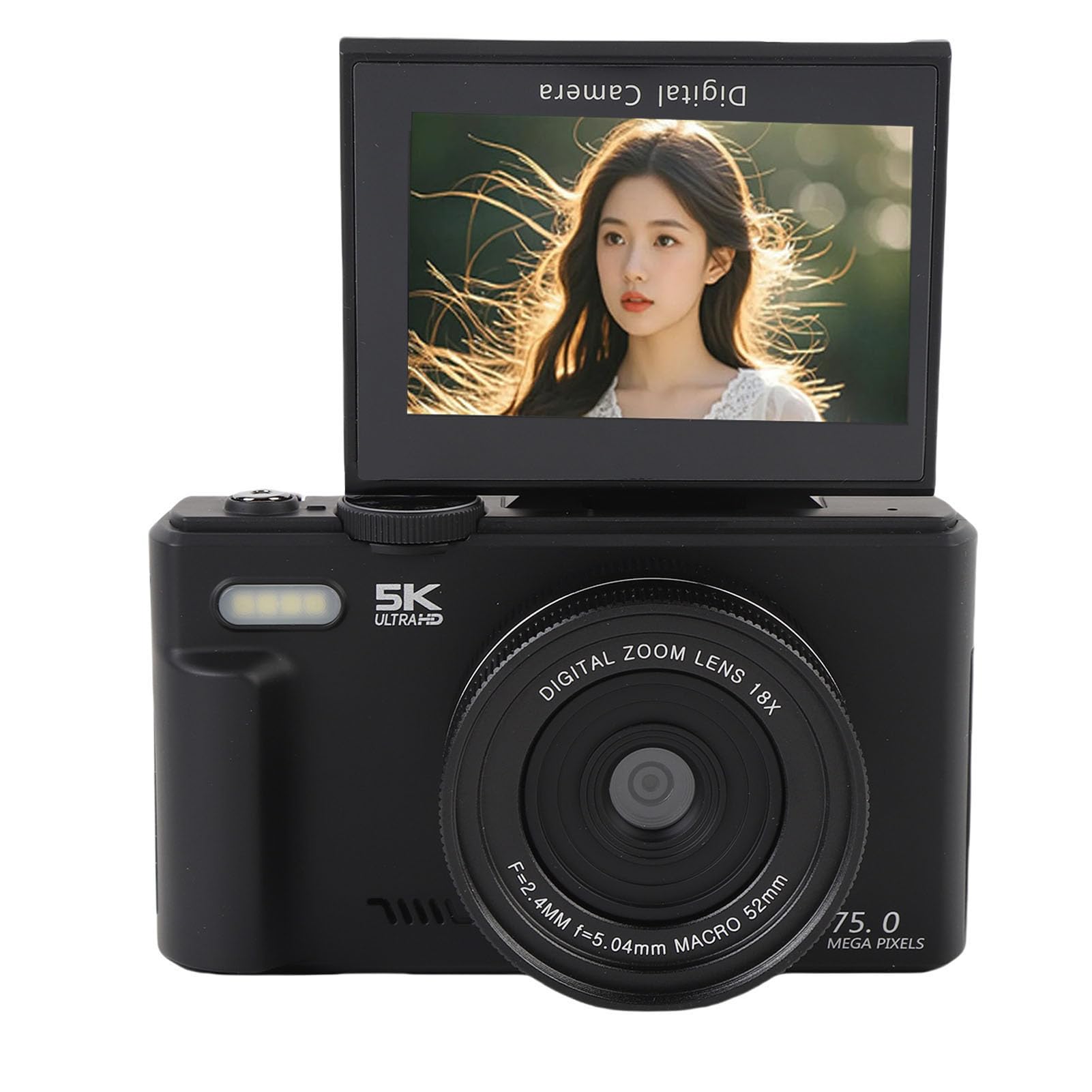 Amazon | 5Kデジタルカメラ、写真のための75MP UHDデジタルカメラ、AF Amazon | 5Kデジタルカメラ、写真のための75MP UHDデジタルカメラ、AF